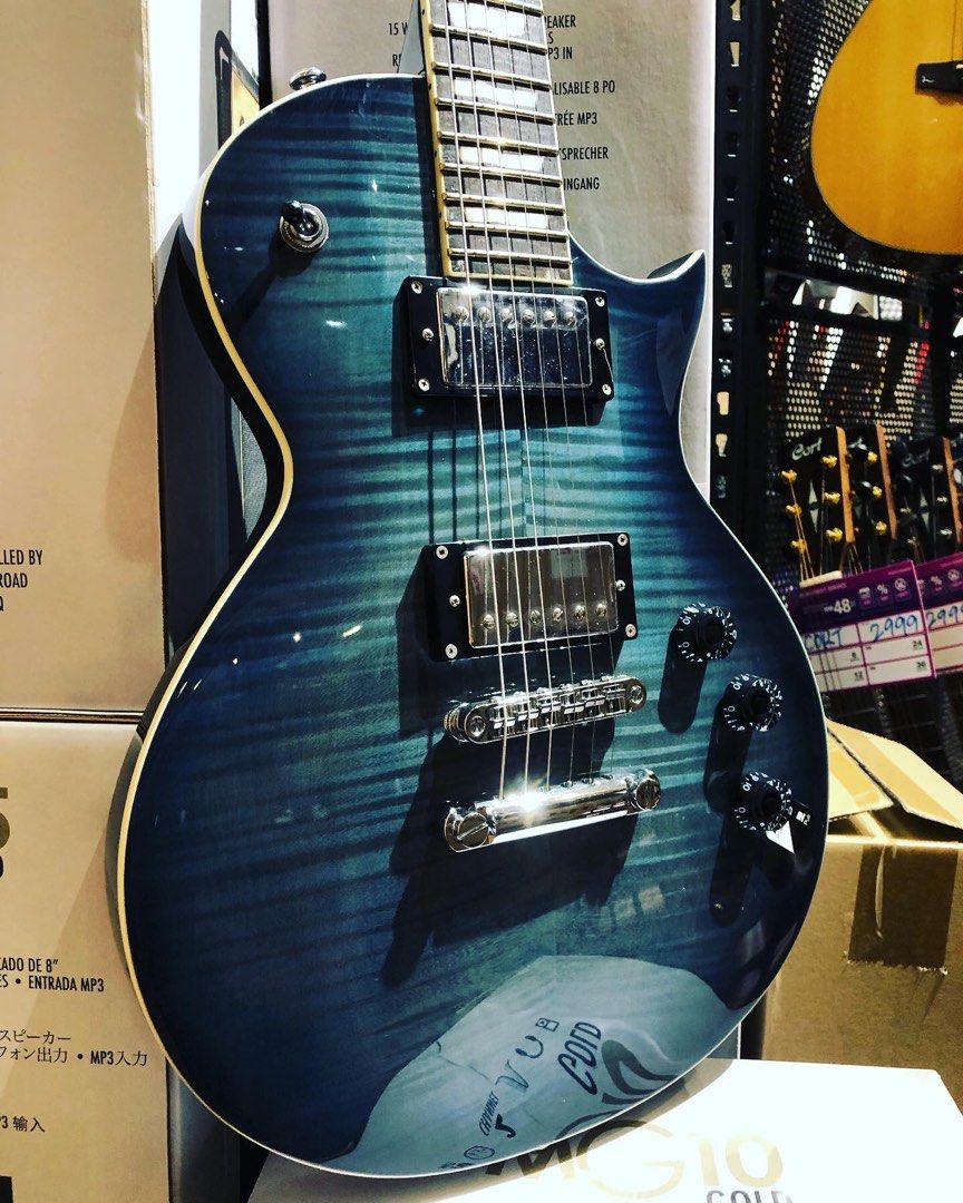 Rm105 x 36 Bulan Ansuran Mudah ESP LTD EC 256FM Electric Guitar Cobalt Blue EC256FM 2599