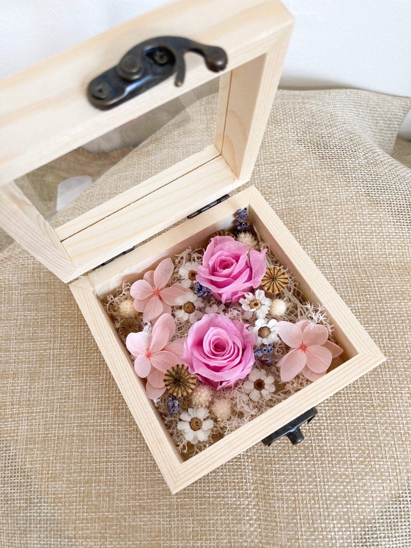 G - Eternal Rose Gift Set Real Preserved Flower with Gold, Rose Gold o –  Buy Smart