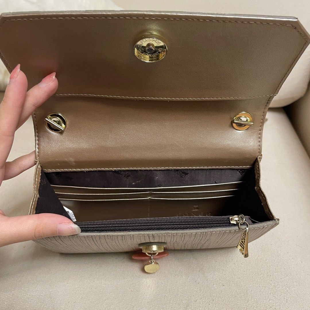 Rose gold purse