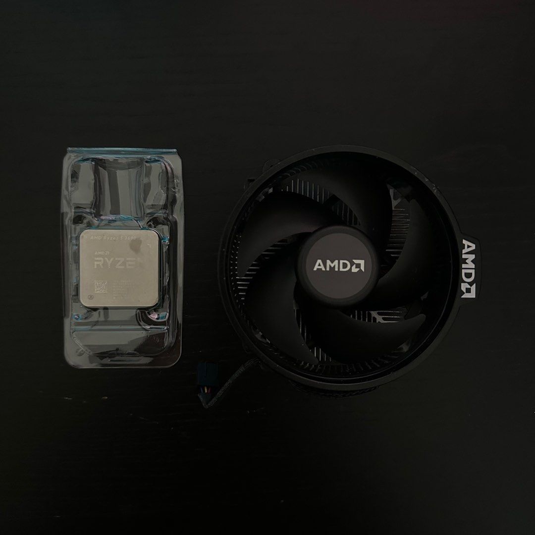 AMD Ryzen 5 3600 CPU with Stock Cooler