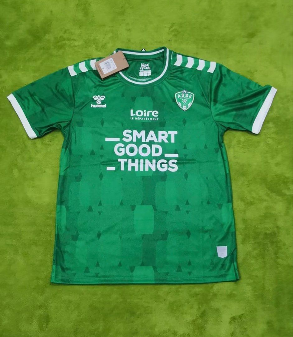 Saint Etienne Jersey 23 24 Fan version Football Jersey Soccer