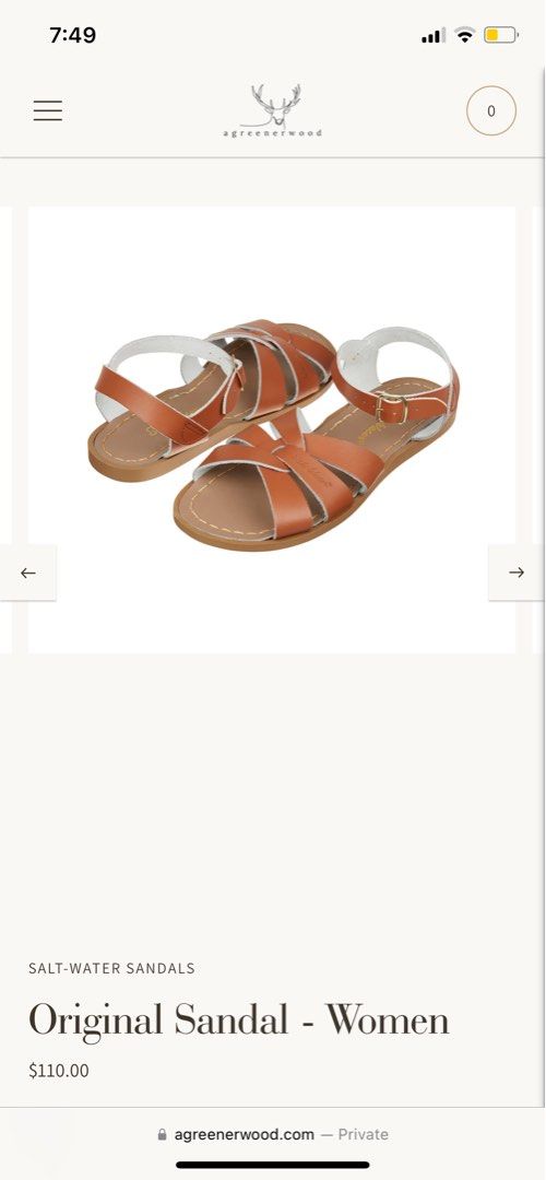 Saltwater original tan outlet