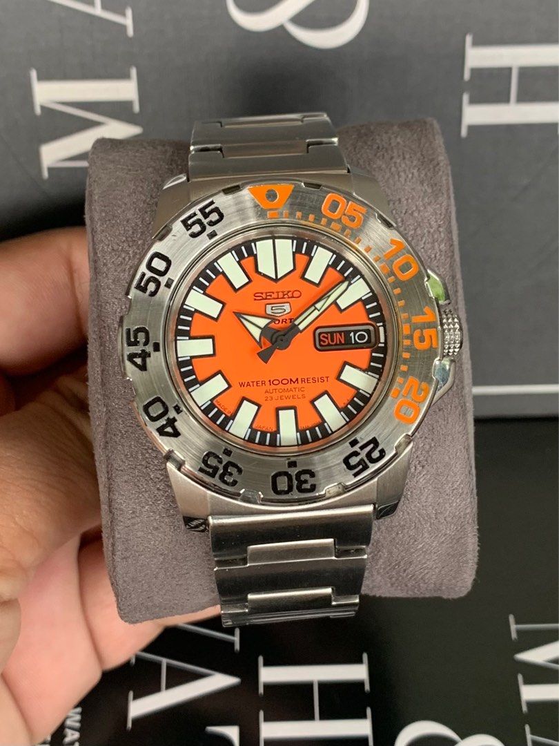 Seiko mini monster srp487k1 new arrivals