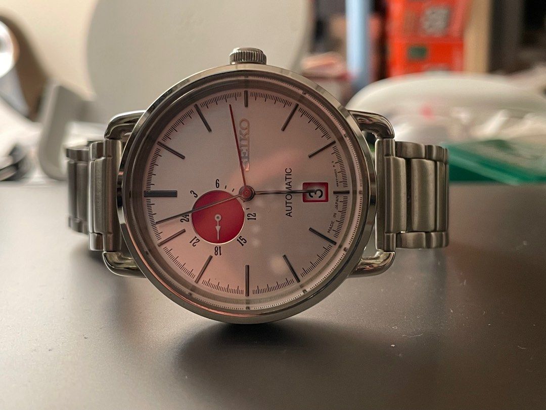Seiko SCVE003 Rising Sun Red Dot Men s Fashion Watches