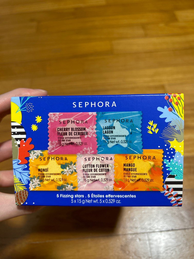 Sephora Fizzing Stars Bath Bombs, Beauty & Personal Care, Bath & Body