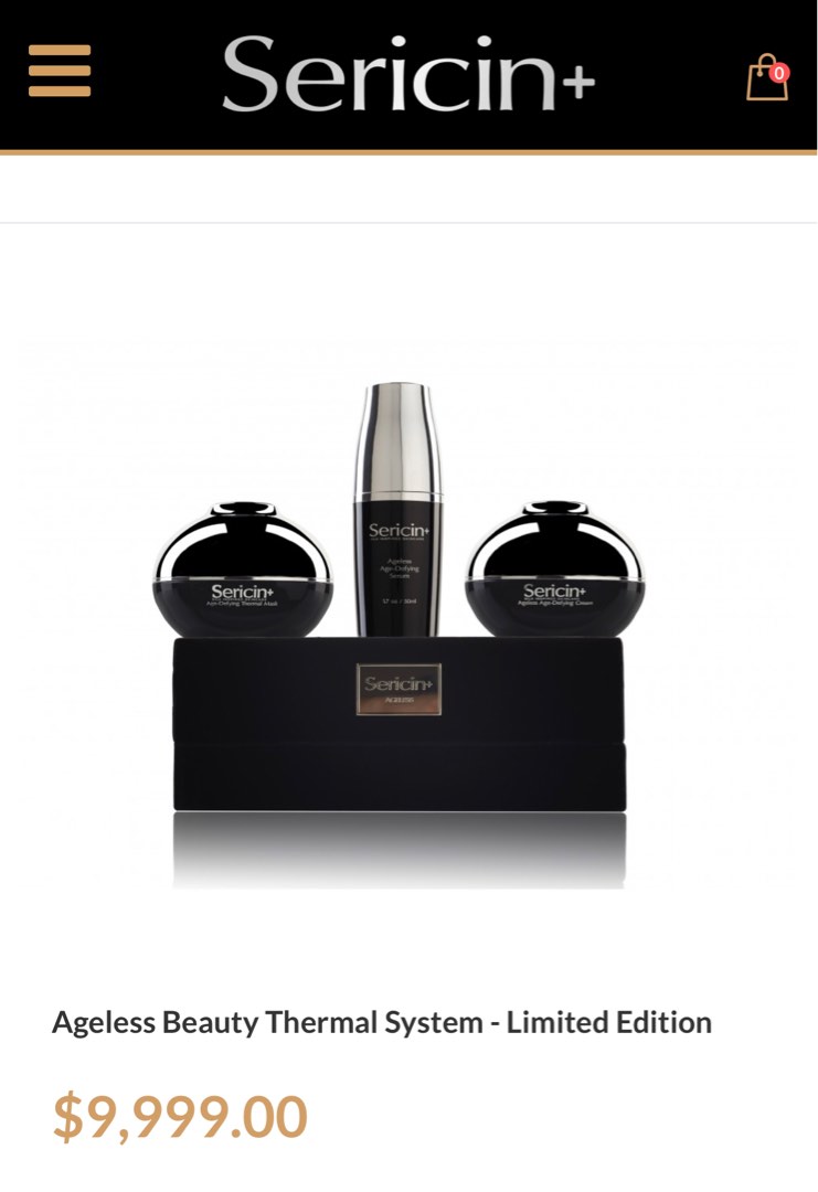 SERICIN + ageless skincare set, Beauty & Personal Care, Face, Face Care