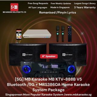 [SG] MB MRS-3860A Jukebox V5G Home Karaoke Package Songs With Copyright License