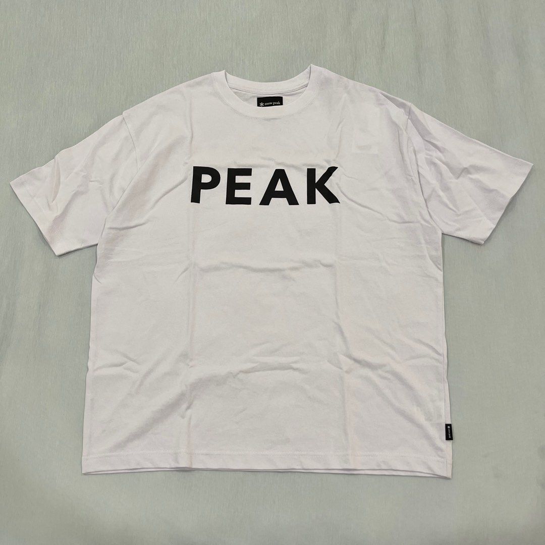 Snow Peak x Journal Standard relume 聯名白色短袖T恤(全新品)