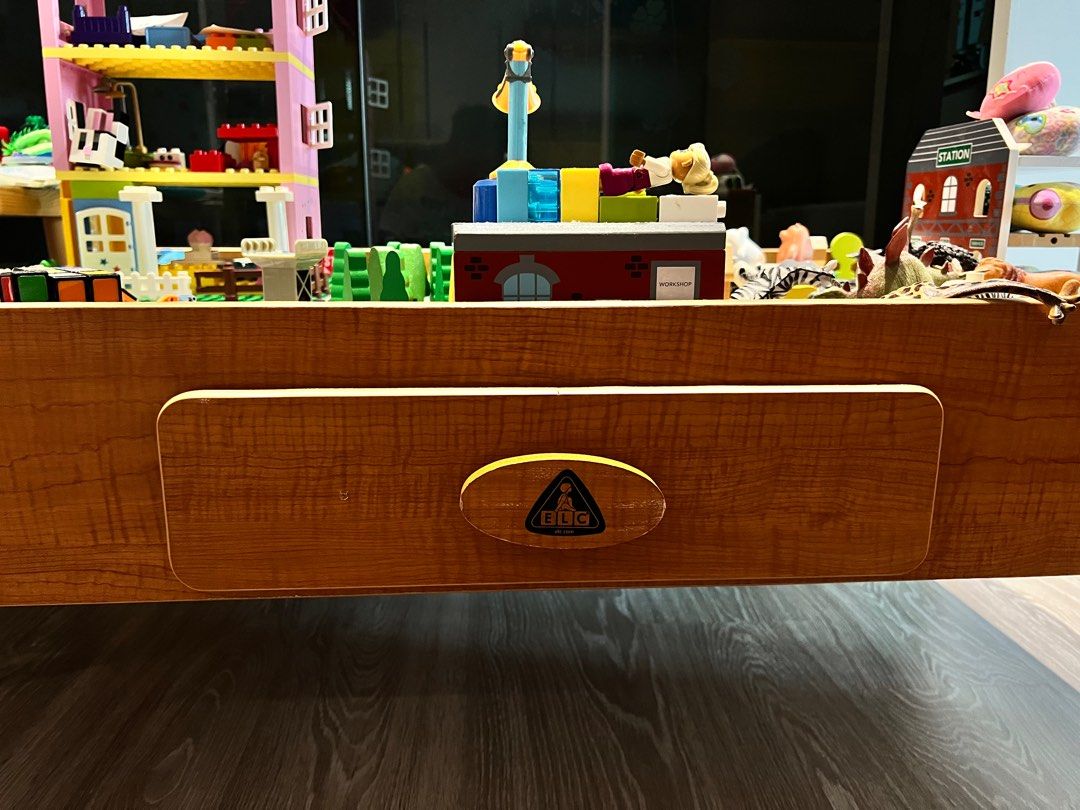 Solid wood train table online