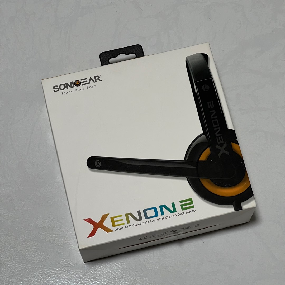 SonicGear Xenon 2 headset with mic Audio Headphones Headsets on Carousell