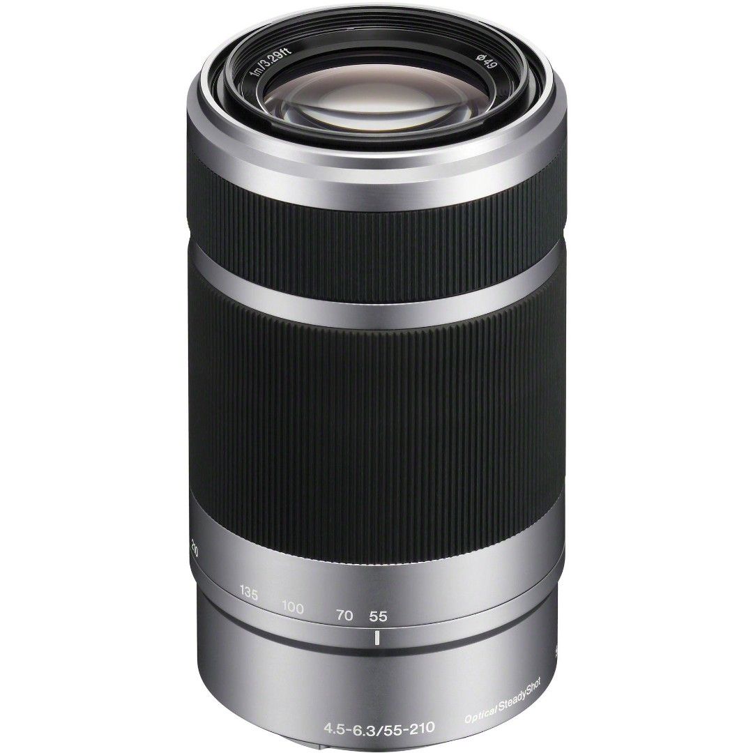 Sony E 55-210mm f4.5-6.3 OSS Lens (SEL55210), 攝影器材, 鏡頭及裝備