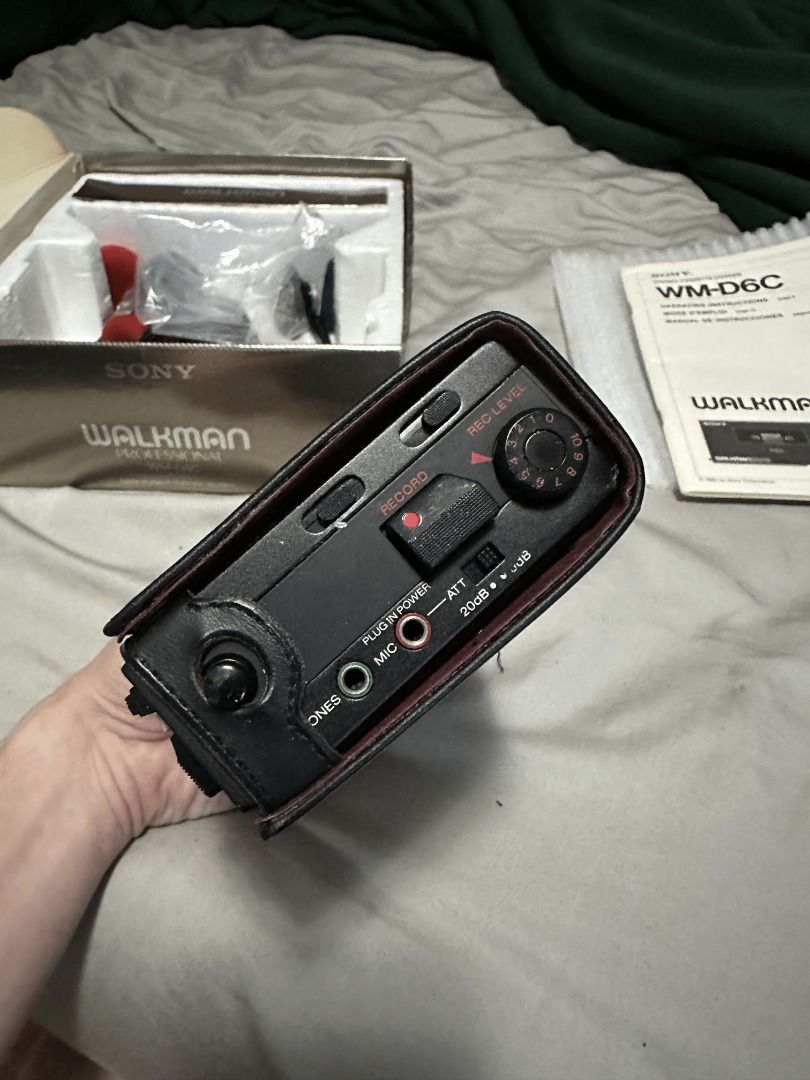 Sony Walkman Professional WM-D6C Cassette Player, Audio, Portable Audio ...
