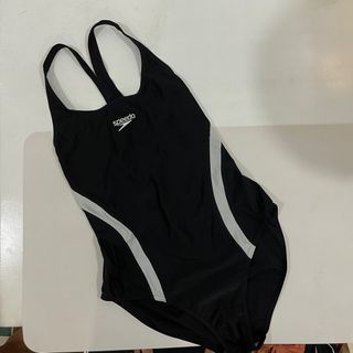 Speedo One Piece Black Swimsuit