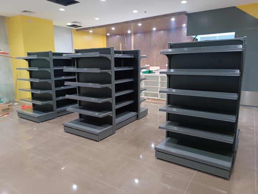 steel racks shelves gondola standee, Furniture & Home Living, Furniture ...