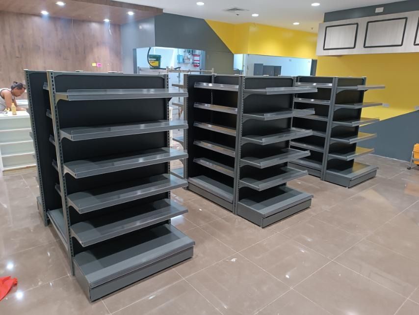 steel racks shelves gondola standee, Furniture & Home Living, Furniture ...