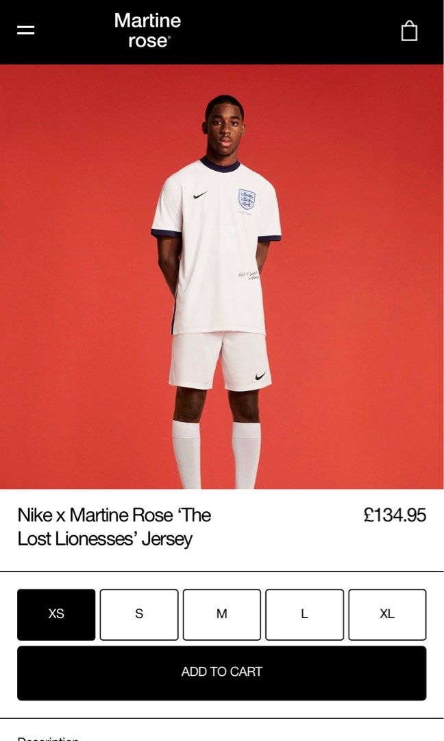 Nike x Martine Rose 'The Lost Lionesses