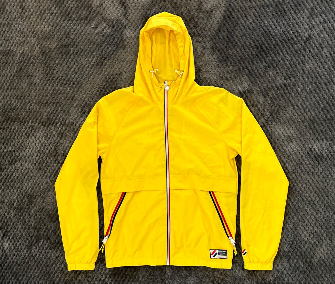 Superdry HOODED SPIRIT SPORTS PUFFER - Winter jacket - nautical yellow/ yellow - Zalando.de