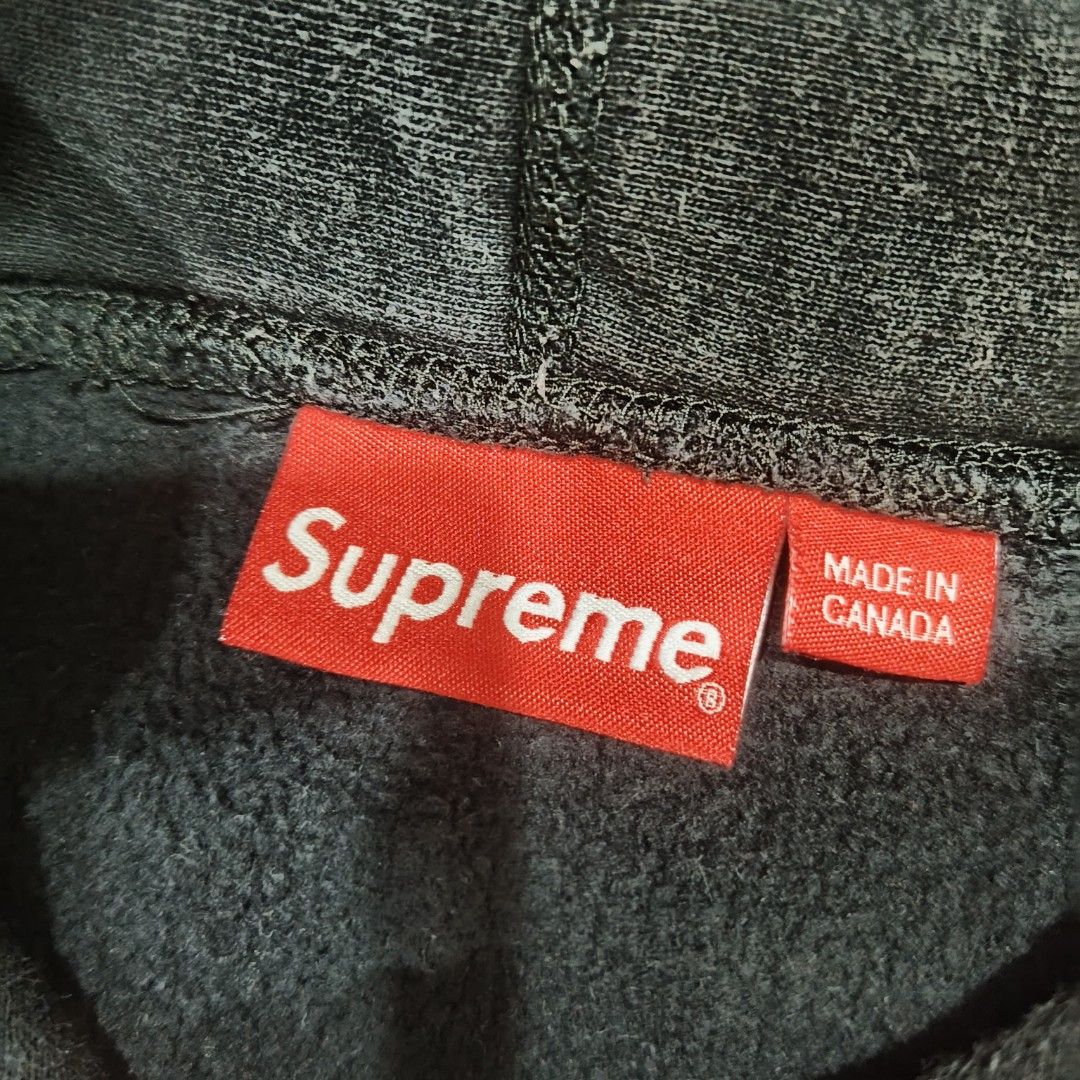 Supreme Bandana Box Logo hooded Sweatshirt 變形蟲帽Tee 黑XL, 他的