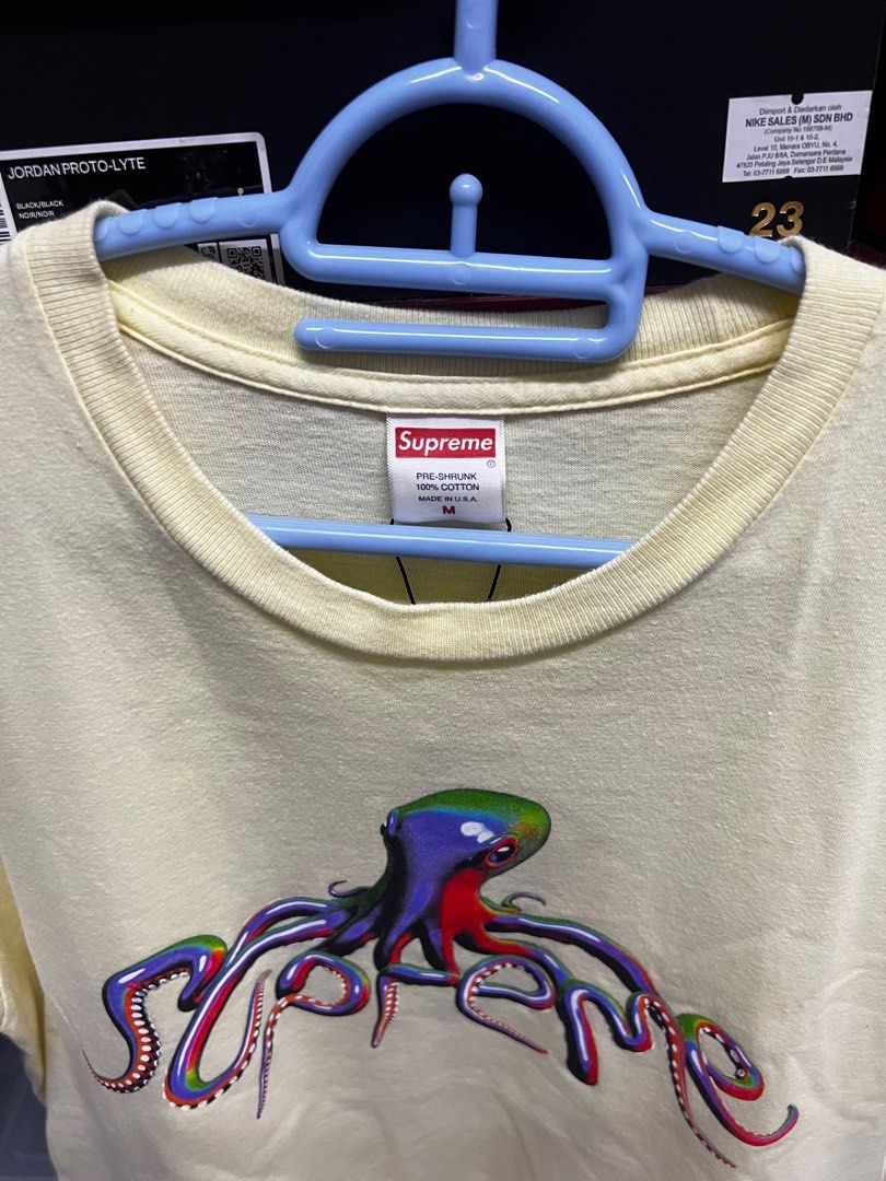 Supreme squid tee top