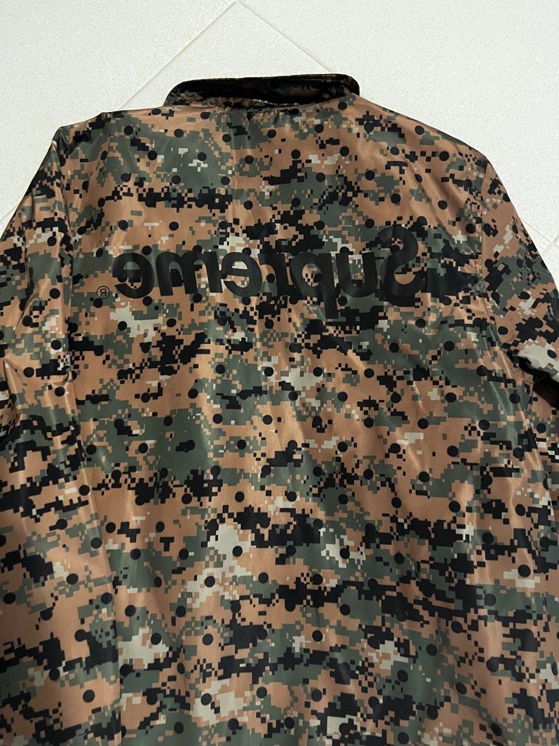 Supreme cdg coach jacket sale