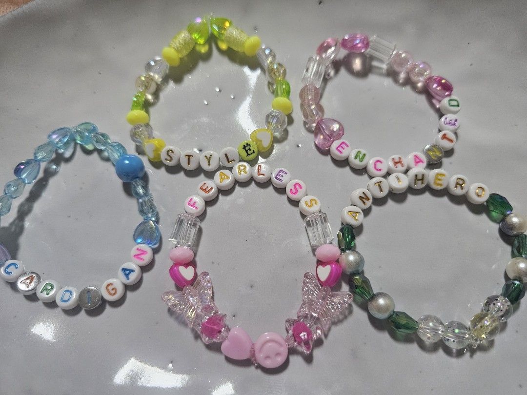 How To Make Friendship Taylor Swift Inspired Bracelet Gift Set - Adjustable  Stainless Steel With Birthday Card Taylor Swift Birthday Card