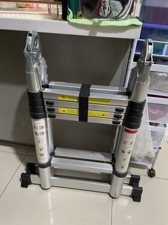 telescopic ladder extendable