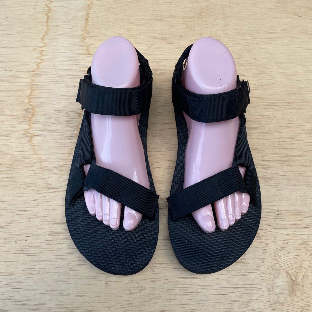 Teva Universal All Black 7UK RM1OO Men s Fashion Footwear