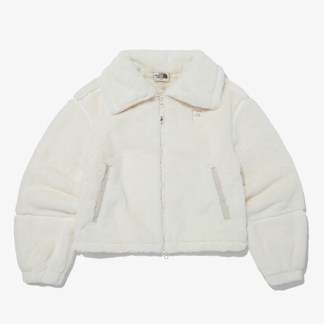 Puffy on sale fleece jacket