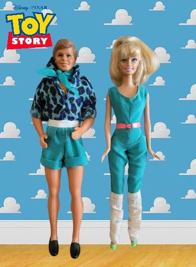 Toy Story Barbie Ken Hobbies Toys