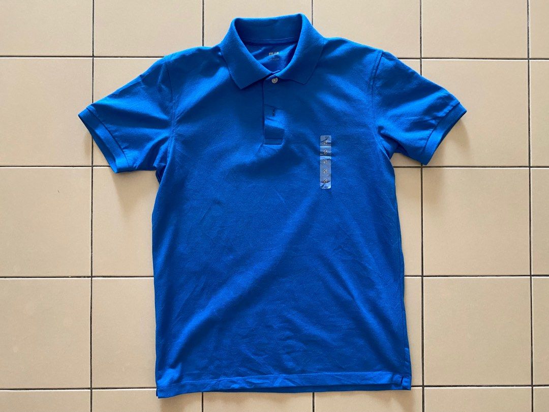 Blue polo tee online