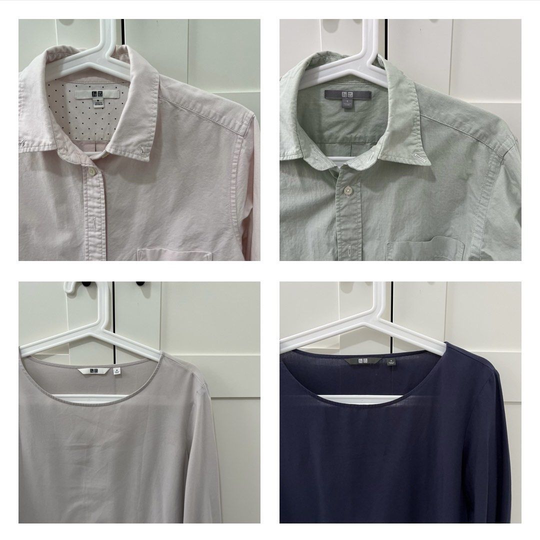 UNIQLO Top Shirt Blouse Work - CLEARANCE