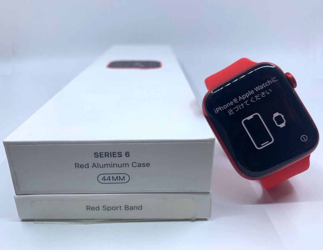 USED] Apple Watch Series 6 44mm GPS Red Aluminium Case, MALAYSIA