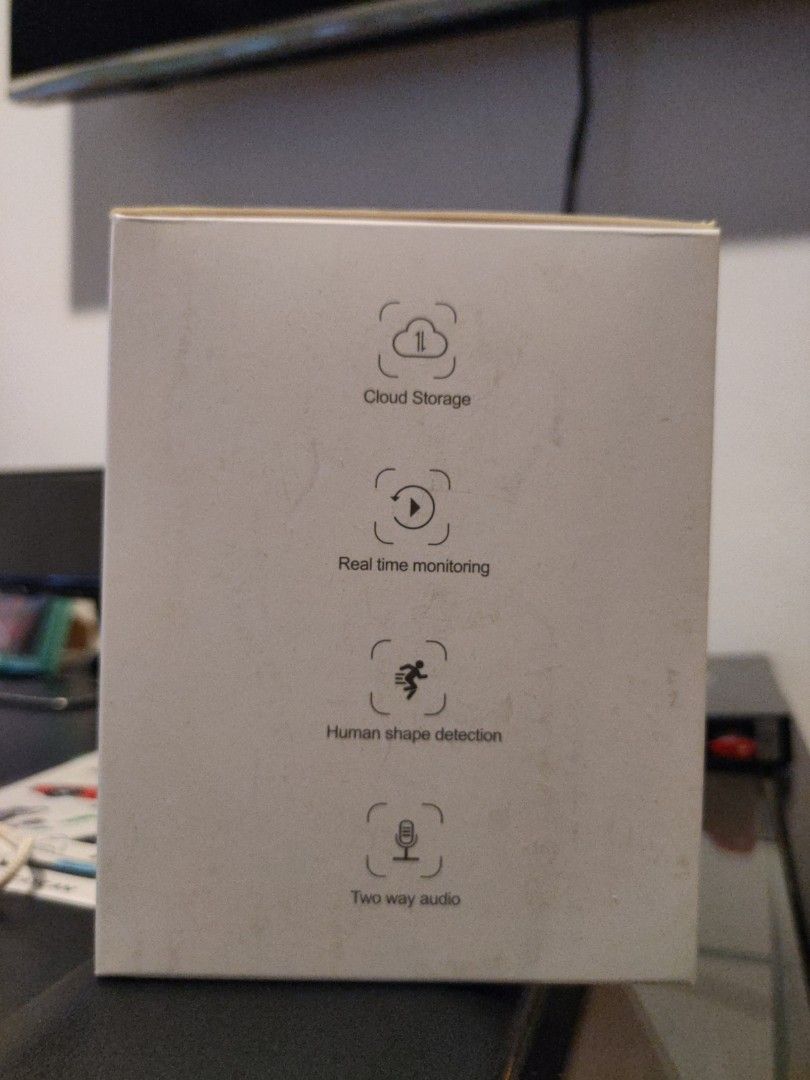 V380 HD CCTV BNEW (Category: Security Systems & CCTV Cameras) located in Quezon City. Submitted by n8anrey (Listing ID 1254510833, Image 3). Description: Never used CCTV, HD Quality. Comes with two way audio, cloud storage, shape detection, etc..
