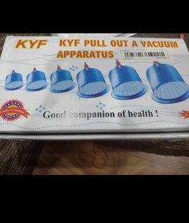 Vacuum therapy cupping