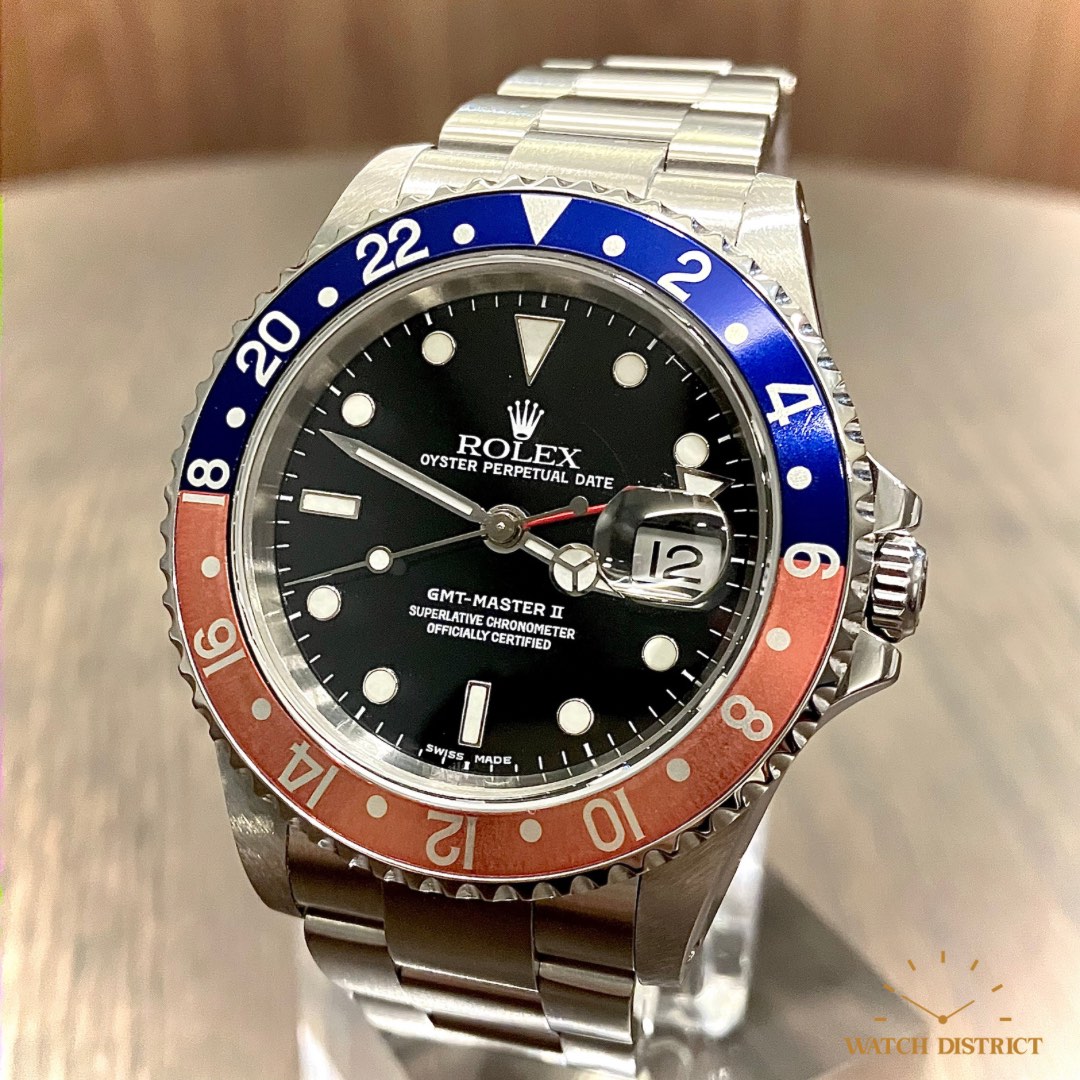 VALUE 2005 FULL SET Rolex GMT Master II Pepsi 16710
