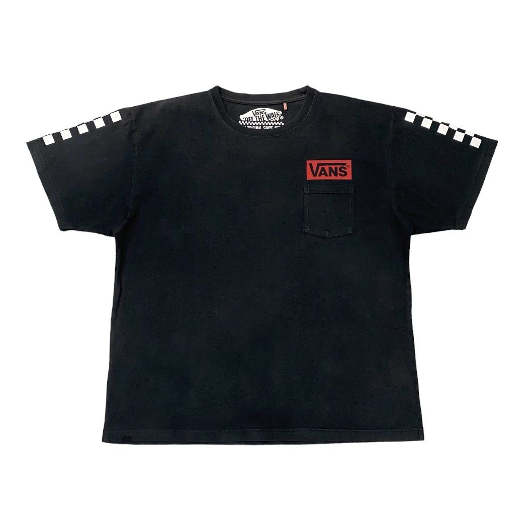 Vans checkmate shop mens t-shirt