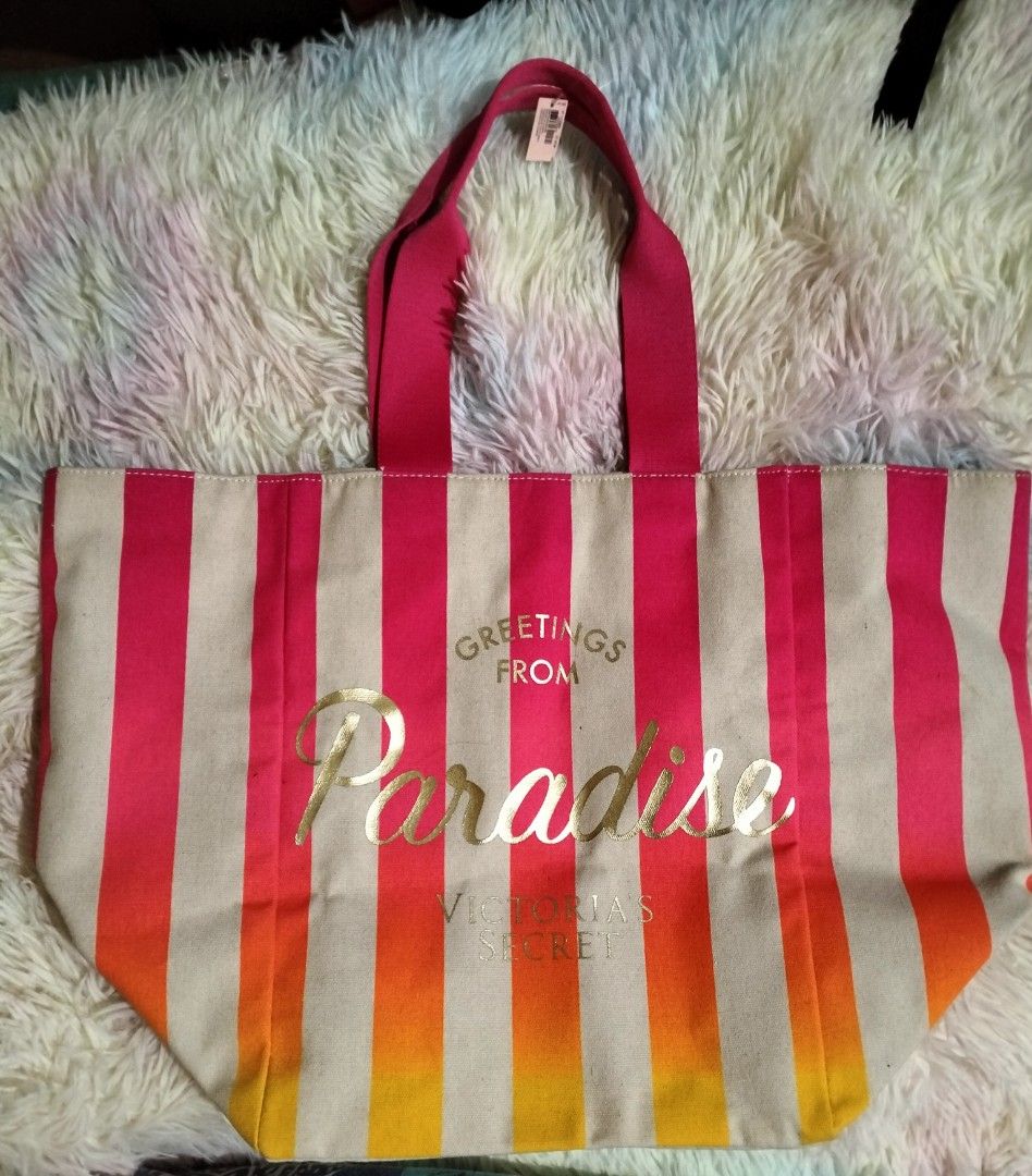 Victorias Secret Paradise Tote Bag Women s Fashion Bags Wallets Shoulder Bags on Carousell