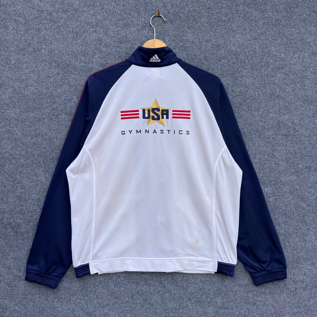 1996 USA Women's Gymnastics Team Vintage Windbreaker Jacket - Size Women's XL