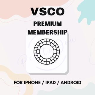 VSCO Premium Membership (Plus) | Lifetime Subscription