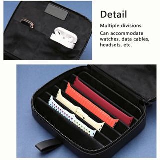 Watch case storage portfolio shop for apple watch bands