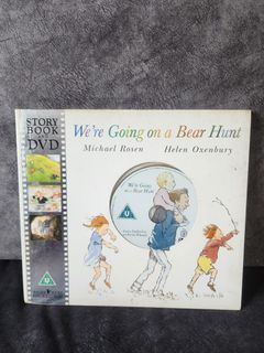 We are on a bear hunt book with DVD