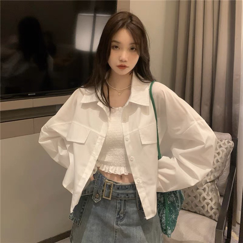 White Bomber Jacket set