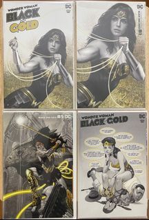 Wonder Woman Black and Gold (2021) Lot of 4 Books -  #1 and #5