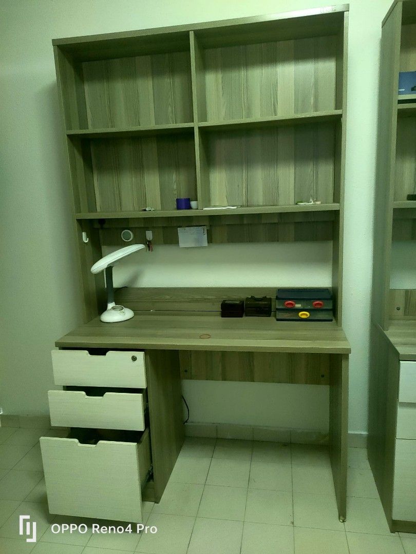 Workstation/ study table. (Category: Tables & Sets) located in Singapore. Submitted by turquoise__ (Listing ID 1254485884, Image 3). Description: Buyer arrange own transport..