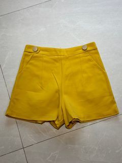 Yellow Short Pants