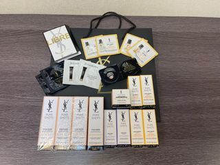 YSL Pure Shot 試用裝+昇級版羽毛氣墊粉底及底霜試用裝