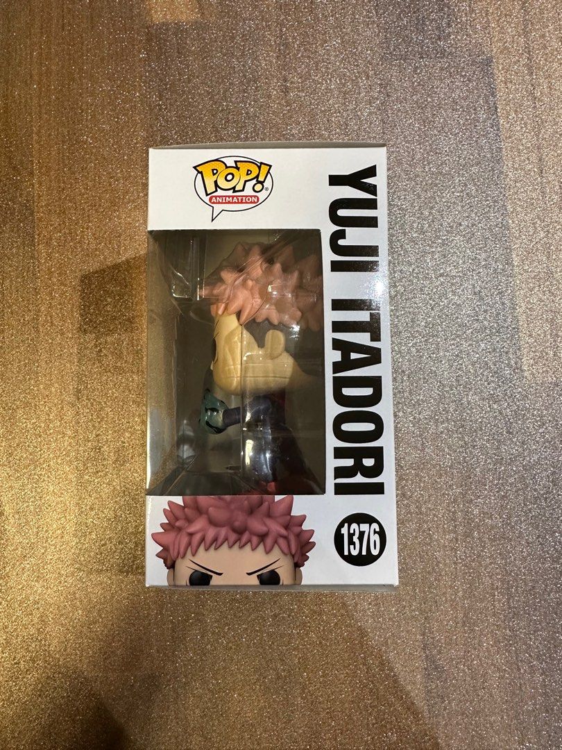 Funko Pop Jujutsu Kaisen Yuji Itadori (Puño Divergente) GITD – Exclusivo AAA Anime, Figura Brillante En Oscuridad De 9.5 Cm