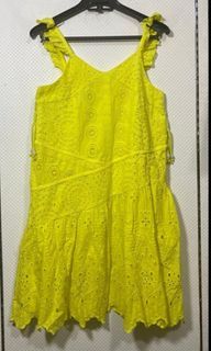 ZARA KIDS DRESS NEON GREEN HIJAU SALE 799‼️