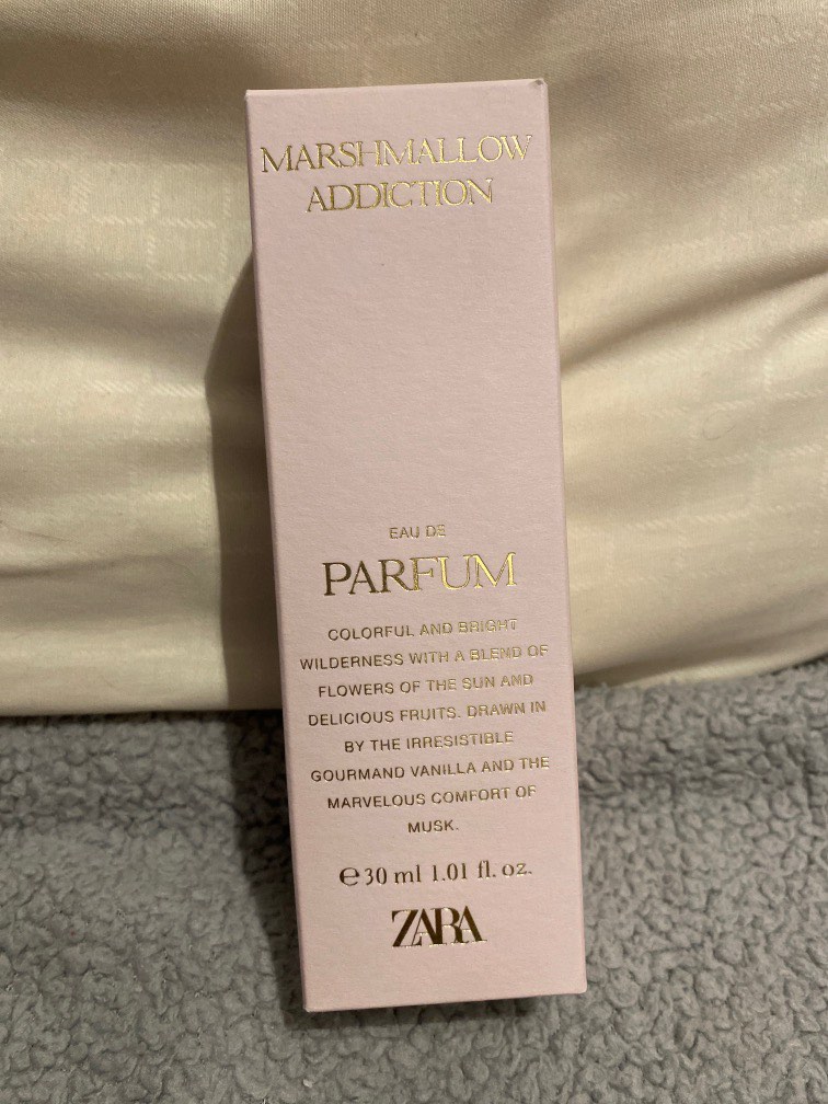 Original Zara perfume in marshmallow addiction, Beauty & Personal Care