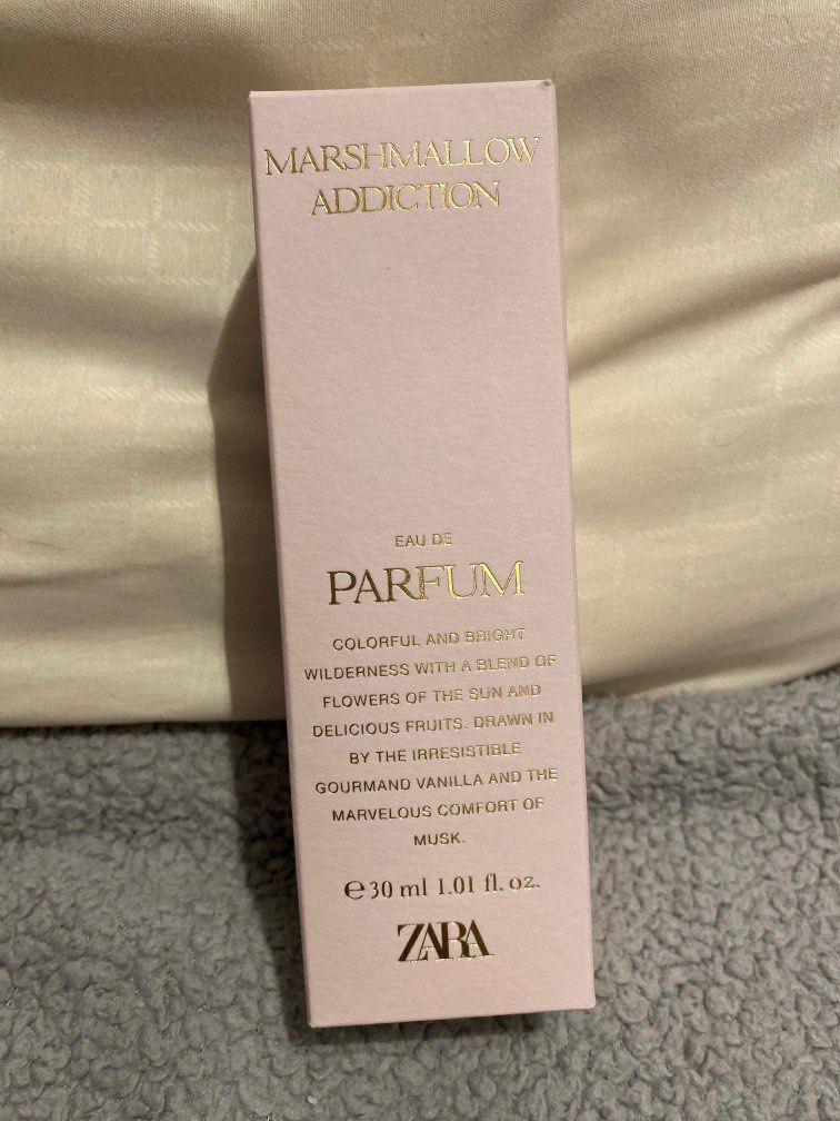 Original Zara perfume in marshmallow addiction, Beauty & Personal Care